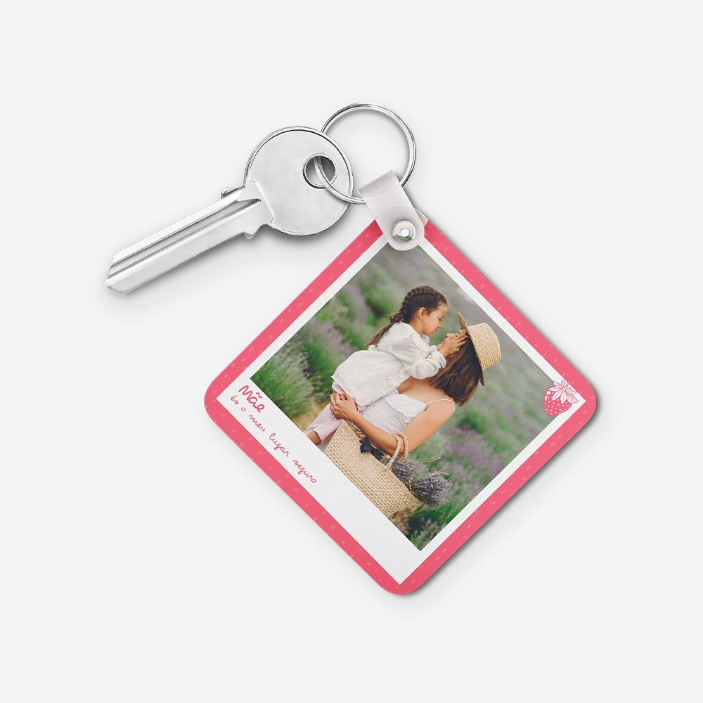 Porta-Chaves Mãe és o meu lugar seguro 1